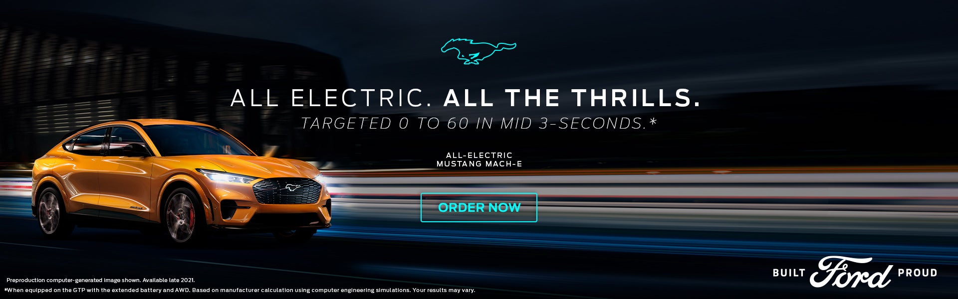 All Electric. All the Thrills.
